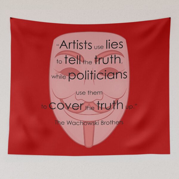 Item preview, Artists Use Lies to Tell the Truth designed and sold by RuthFurtado.