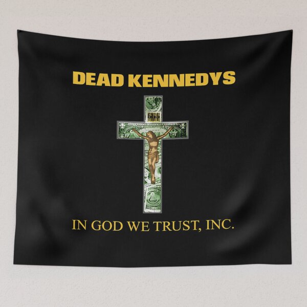 Item preview, D Kennedys In God We Trust Cross  designed and sold by emersoneloy.