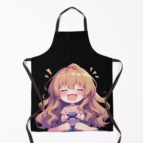 Item preview, Taiga Aisaka Toradora Anime Girl Cute Chibi Playing Video Game designed and sold by earlobejerk.
