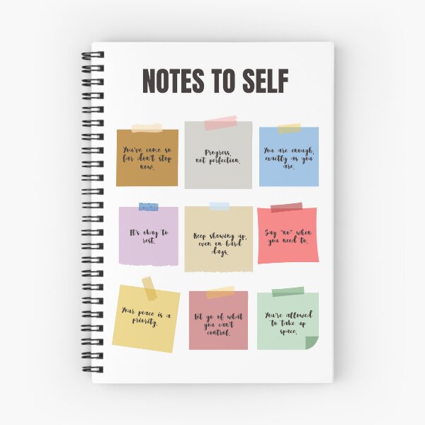 Item preview, Notes to Self designed and sold by Dondonmart.