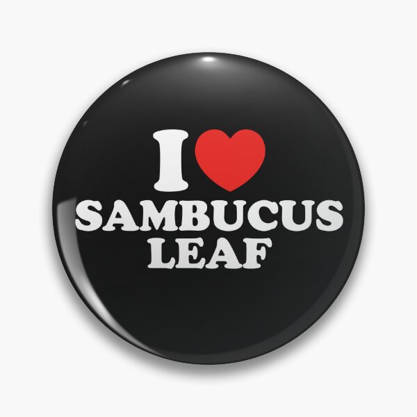 Item preview, I Love Sambucus Leaf designed and sold by shitpostee.