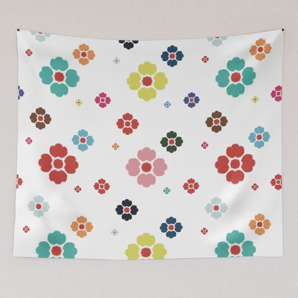 Item preview, Colorful flower striped designed and sold by KCtarn14.