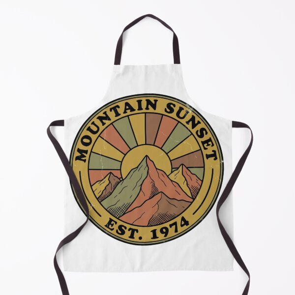 Item preview, Mountain Sunset Vintage Badge designed and sold by urbinet.