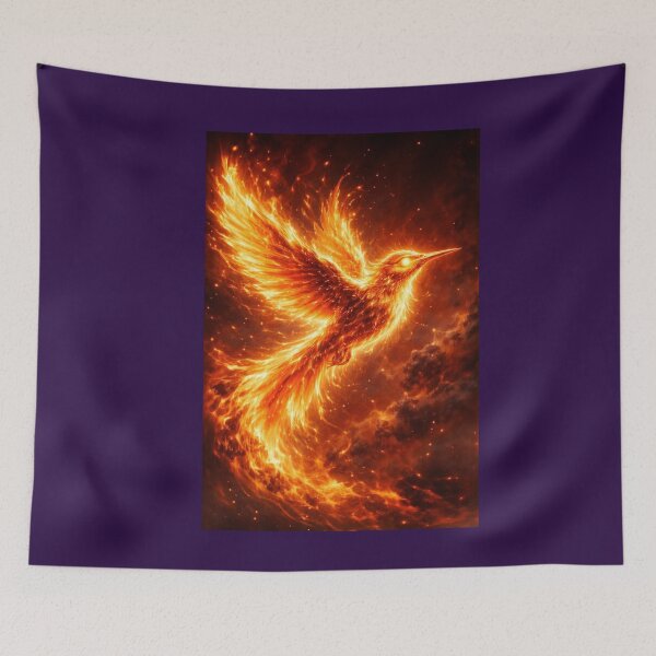Item preview, Phoenix hummingbird designed and sold by NubesDesignCH.