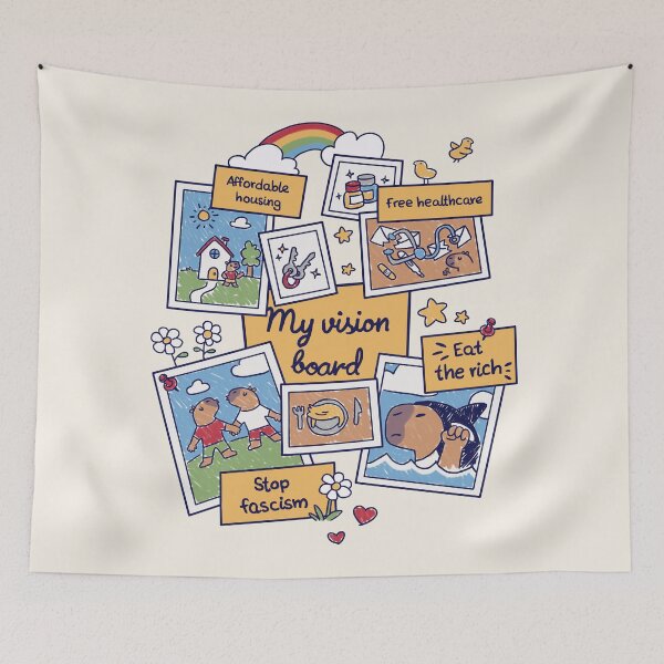 Item preview, My vision board // Global crisis, Capitalism designed and sold by Geekydog.