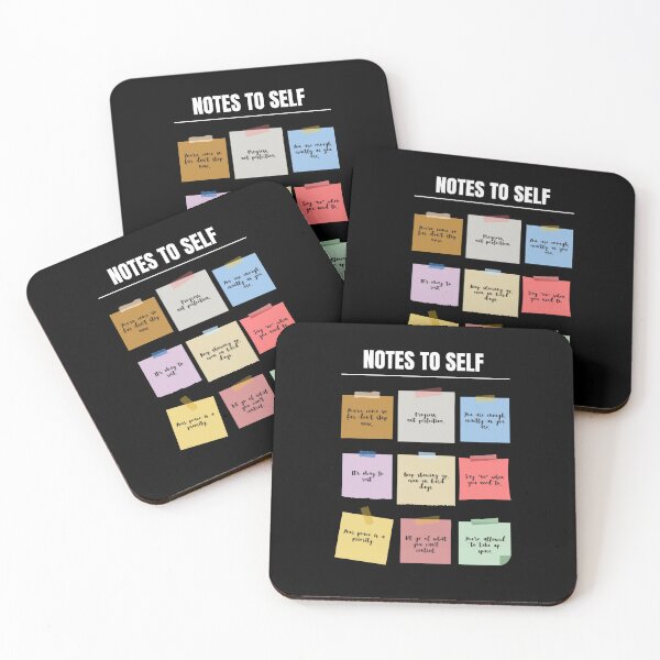 Item preview, Notes to Self designed and sold by Dondonmart.