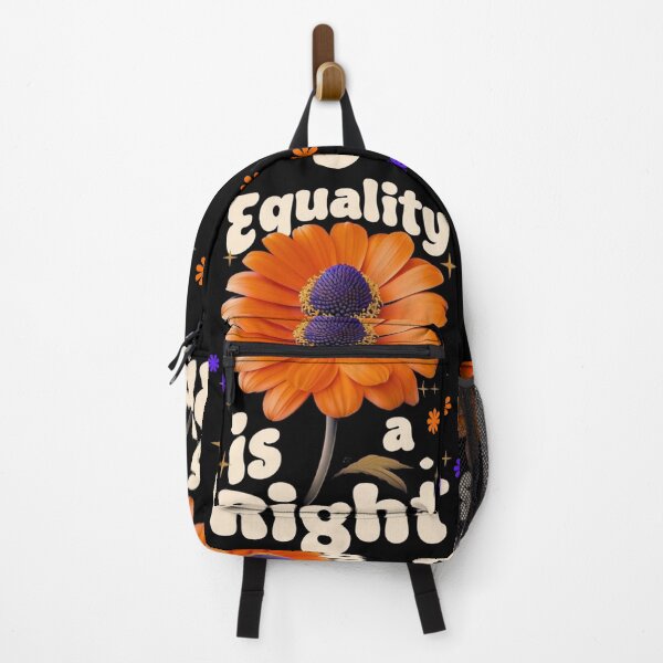Item preview, Equality Is a Right - orange flower designed and sold by Stefrait-7.