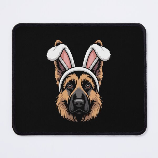 Item preview, German Shepherd with Bunny Ears designed and sold by jkrphoto.