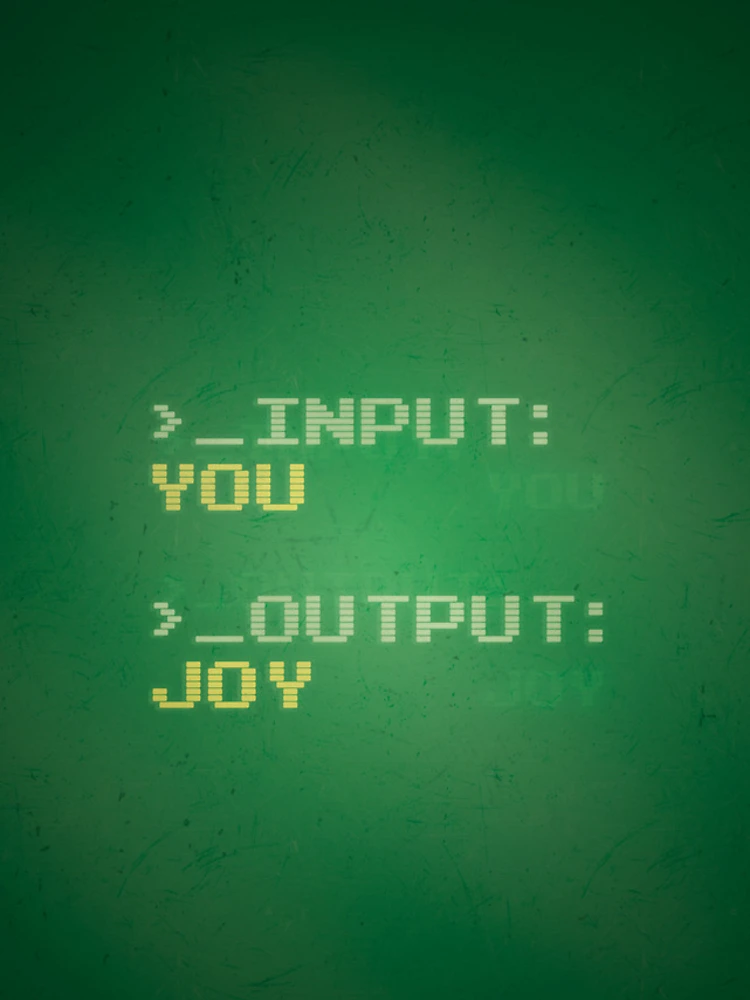 Thumbnail 4 of 4, iPhone Case, Computer Script You = Joy designed and sold by RKD-Creative.