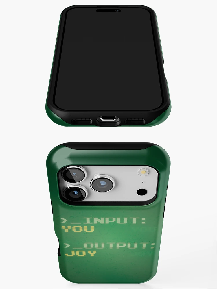 Thumbnail 3 of 4, iPhone Case, Computer Script You = Joy designed and sold by RKD-Creative.