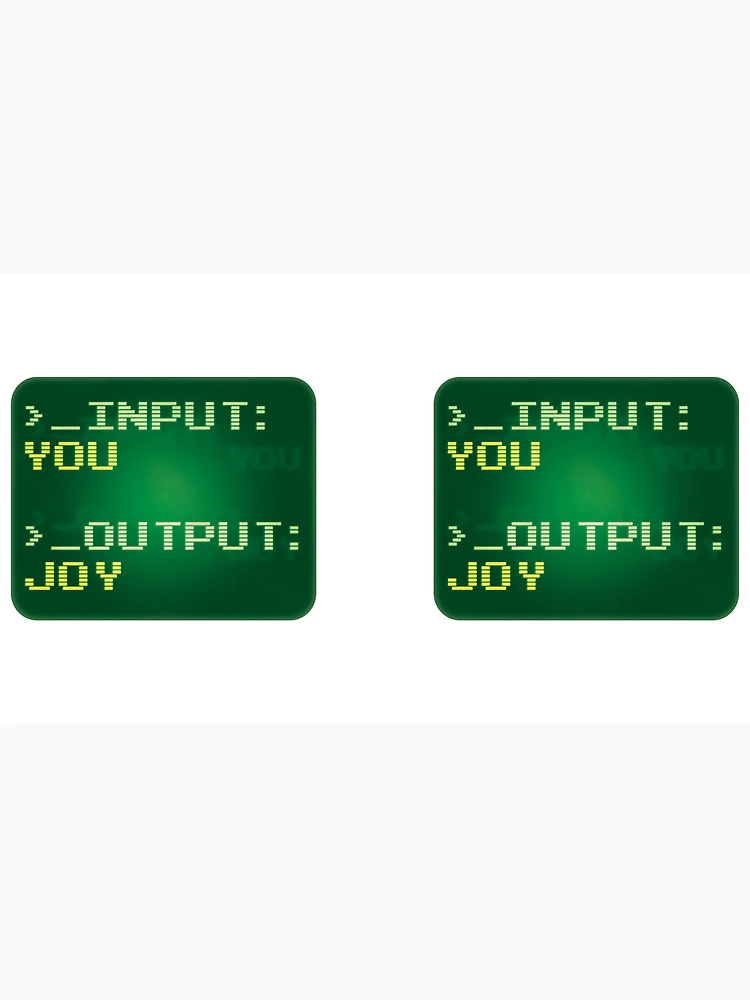 Thumbnail 4 of 4, Coffee Mug, Computer Script You = Joy designed and sold by RKD-Creative.