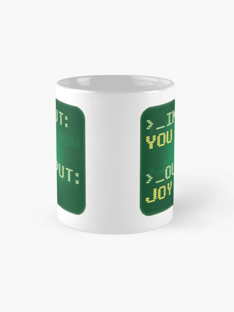 Thumbnail 4 of 6, Coffee Mug, Computer Script You = Joy designed and sold by RKD-Creative.