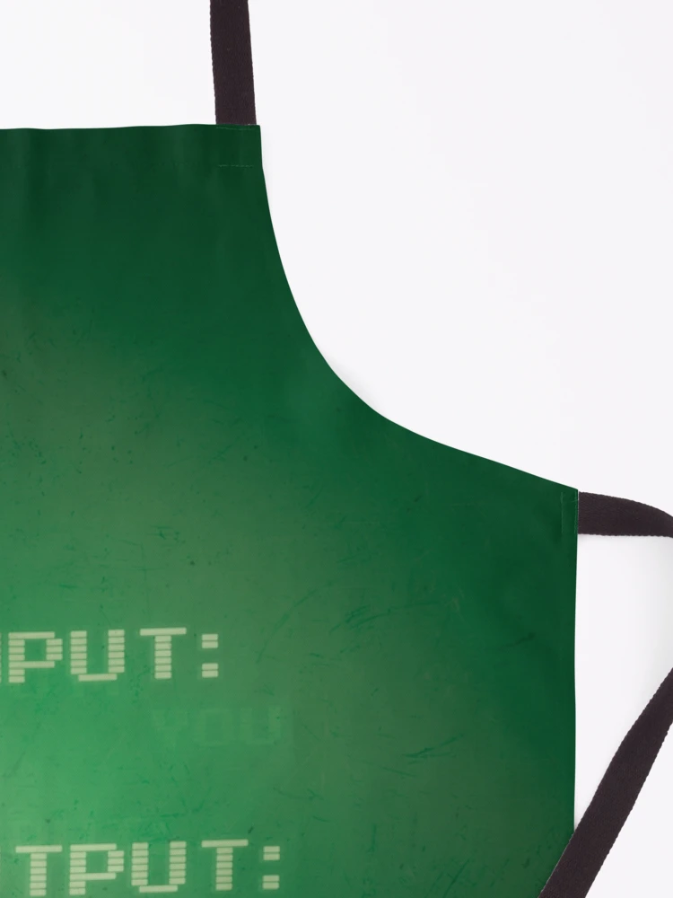 Thumbnail 3 of 6, Apron, Computer Script You = Joy designed and sold by RKD-Creative.