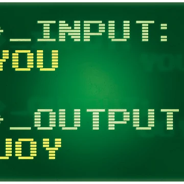 Artwork thumbnail, Computer Script You = Joy by RKD-Creative