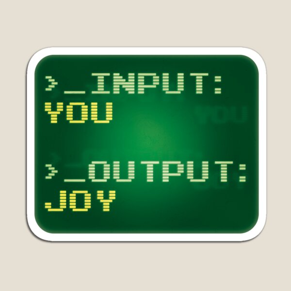 Item preview, Computer Script You = Joy designed and sold by RKD-Creative.