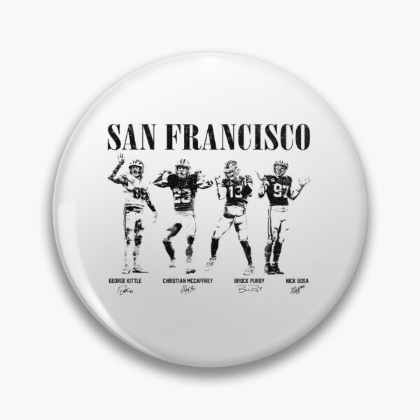 Item preview, San Francisco Brock Purdy George Kittle designed and sold by Bogos  Shop.