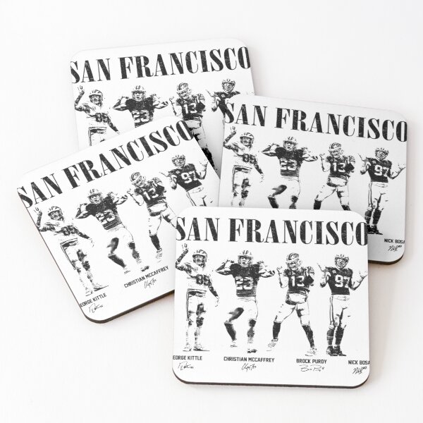 Item preview, San Francisco Brock Purdy George Kittle designed and sold by Bogos  Shop.