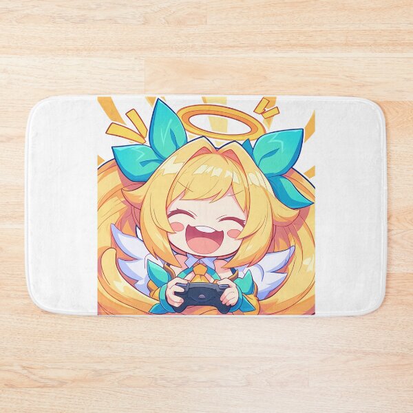 Item preview, Platinum The Trinity Blazblue Game Girl Cute Chibi Playing Video Game designed and sold by earlobejerk.