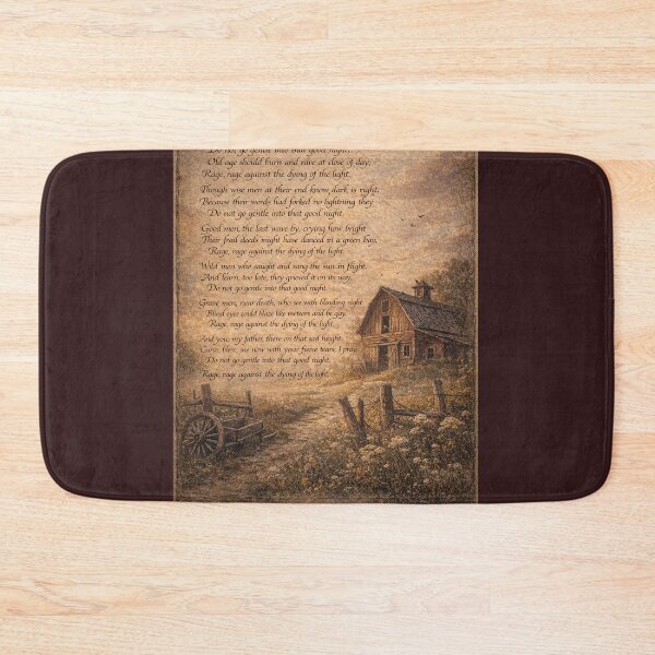Item preview, Dylan Thomas poem Premium Edition designed and sold by LuluLeb.
