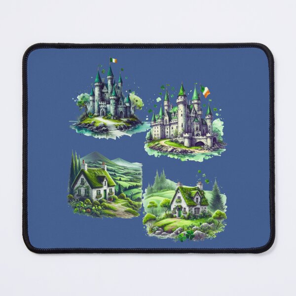 Item preview, Irish castles on St patricks day  designed and sold by Palmtree94.