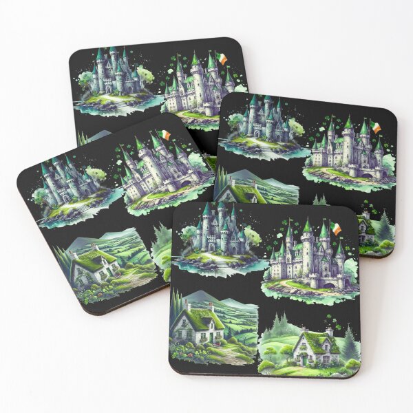 Item preview, Irish castles on St patricks day  designed and sold by Palmtree94.