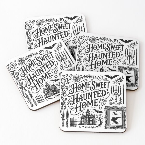 Item preview, Home sweet haunted home gothic decor designed and sold by ArtbyPriscilla.