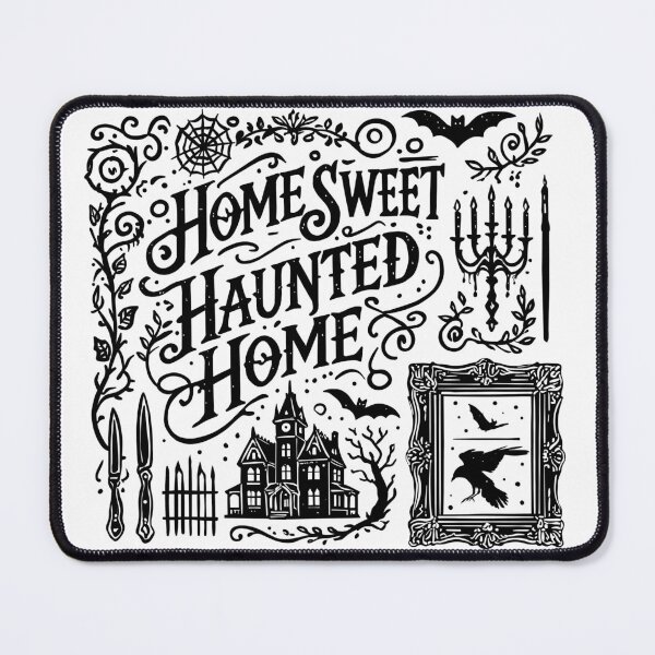 Item preview, Home sweet haunted home gothic decor designed and sold by ArtbyPriscilla.