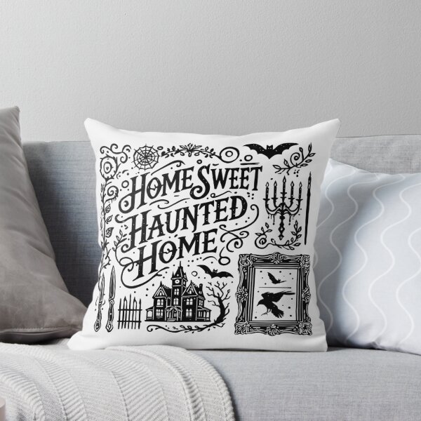 Item preview, Home sweet haunted home gothic decor designed and sold by ArtbyPriscilla.