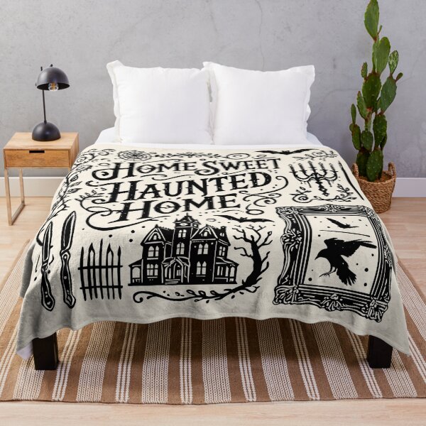 Item preview, Home sweet haunted home gothic decor designed and sold by ArtbyPriscilla.