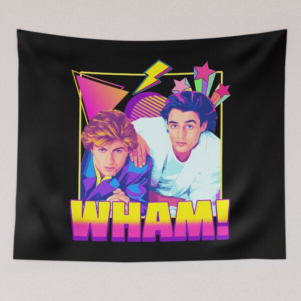 Item preview, Wham Vector 80S Style Pop Duo designed and sold by emersoneloy.