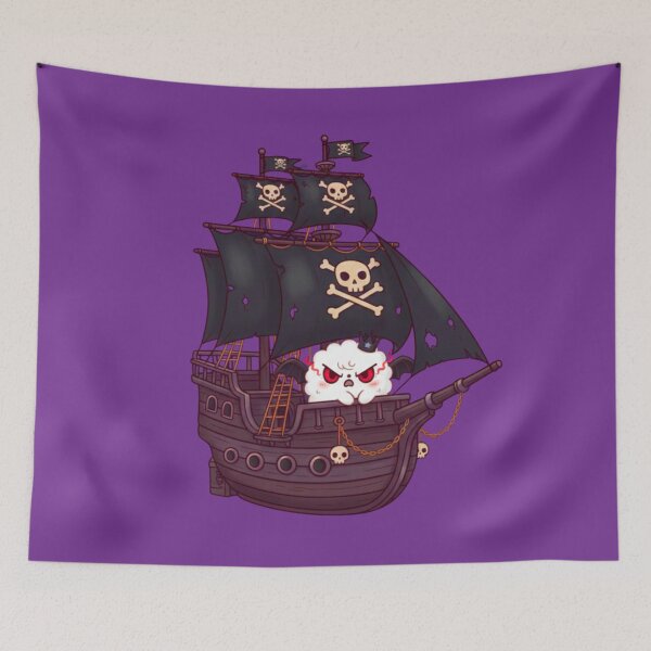 Item preview, Pirate Gloom- Sailing the Dark Skies designed and sold by MBBialyPiksel.