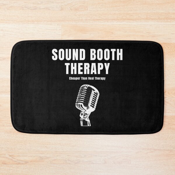 Item preview, Sound Booth Therapy – Cheaper Than Real Therapy | Funny Recording Studio Shirt designed and sold by DavmaxDesign.