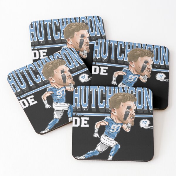 Item preview, Aidan Hutchinson Detroit Cartoon designed and sold by Nostalgraphics.