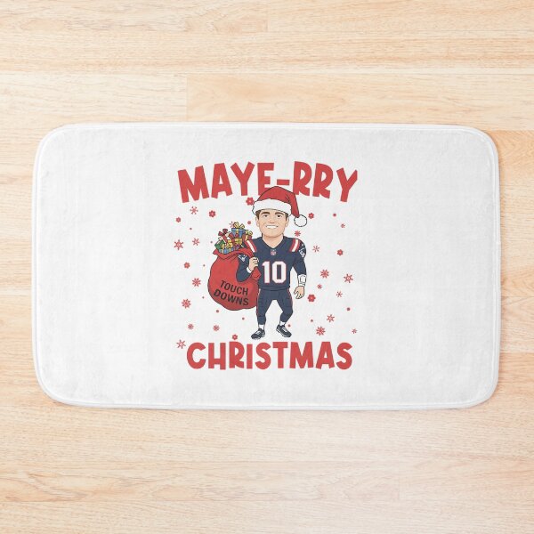 Item preview,  Drake Maye Santa Claus Christmas Touch Downs New England Patriots designed and sold by Bogos  Shop.