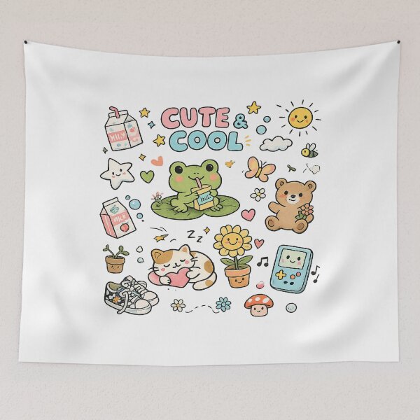 Item preview, Cute & Cool Doodle Collage designed and sold by SpicyWind.