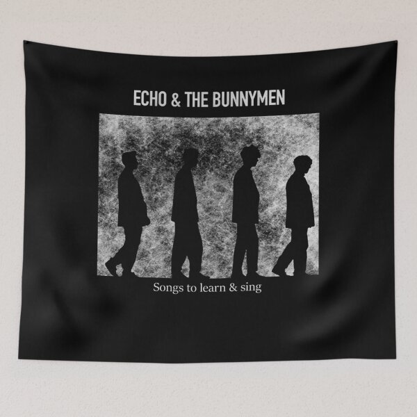 Item preview, Echo And The Bunnymen Abbey Road Silhouette designed and sold by emersoneloy.
