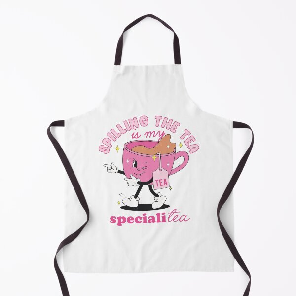Item preview, spilling tea is my speciality - cute pink teacup gossip design designed and sold by JinxyArtistry.