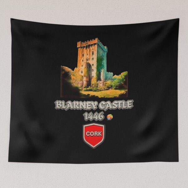 Item preview, Blarney Castle 1446 the home of the Blarney Stone and a medieval stronghold in Blarney designed and sold by OliDesigns.