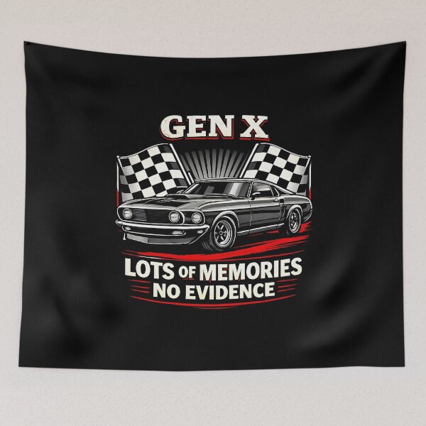 Item preview, Gen X Lots of Memories No Evidence designed and sold by JODYSMORGAN.