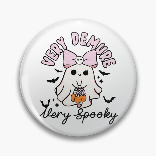 Item preview, very  demure very spooky - cute ghost iced coffee pink pastel aesthetic design designed and sold by JinxyArtistry.