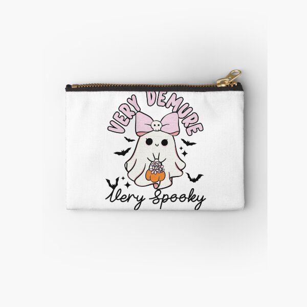 Item preview, very  demure very spooky - cute ghost iced coffee pink pastel aesthetic design designed and sold by JinxyArtistry.