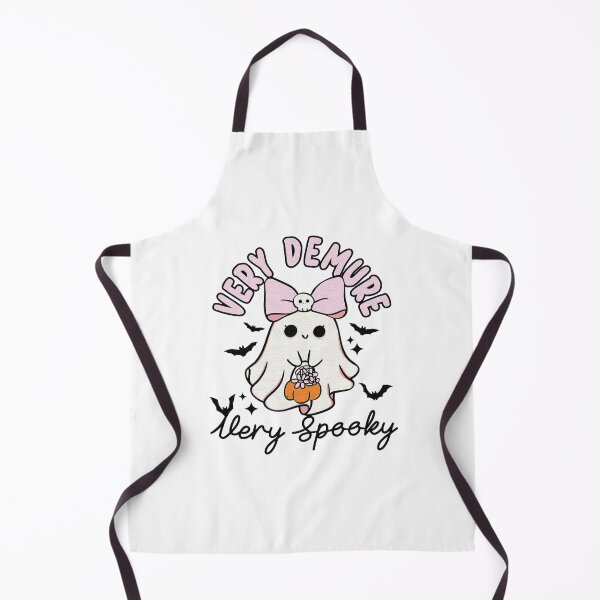 Item preview, very demure very spooky - cute ghost iced coffee pink pastel aesthetic design designed and sold by JinxyArtistry.
