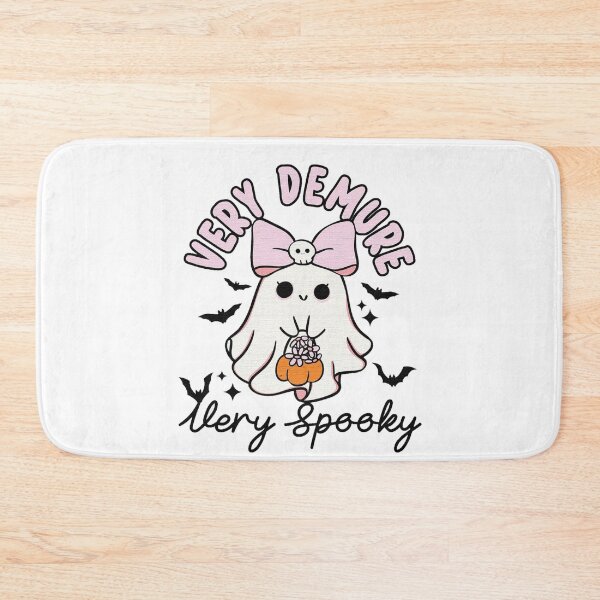 Item preview, very  demure very spooky - cute ghost iced coffee pink pastel aesthetic design designed and sold by JinxyArtistry.