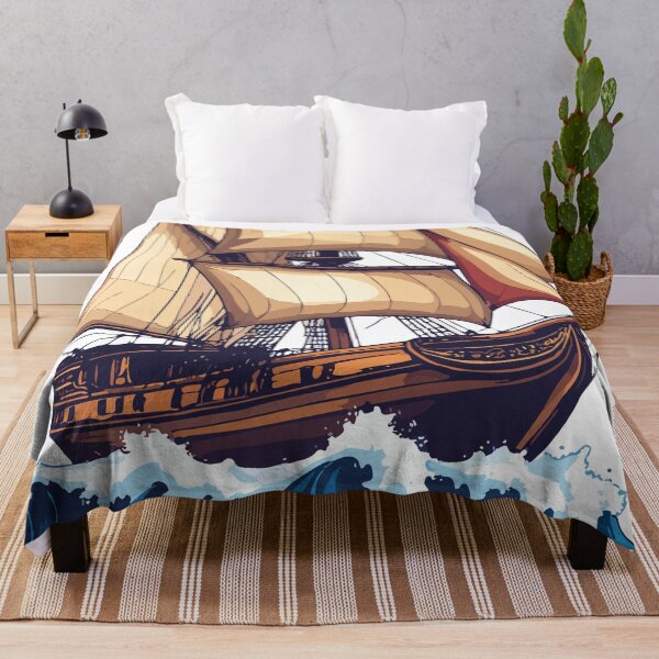 Item preview, Vintage Sailing Ship – Classic Nautical Illustration designed and sold by sorryNOTsorry.brand.