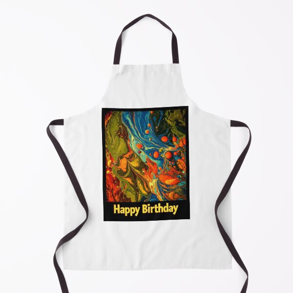 Item preview, Happy Birthday Abstract artwork designed and sold by DesignAFind.