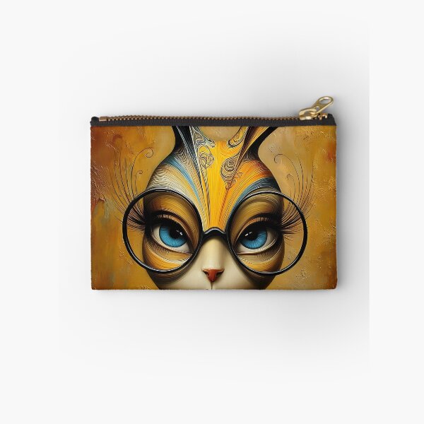 Item preview, Retro rabbits in a surreal vintage style designed and sold by WhimsyArt ○ byGTL.
