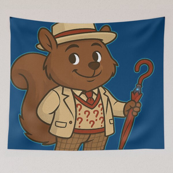 Item preview, Dr Squirrel - The Seventh Regeneration  designed and sold by SecretSquirrellDesigns.