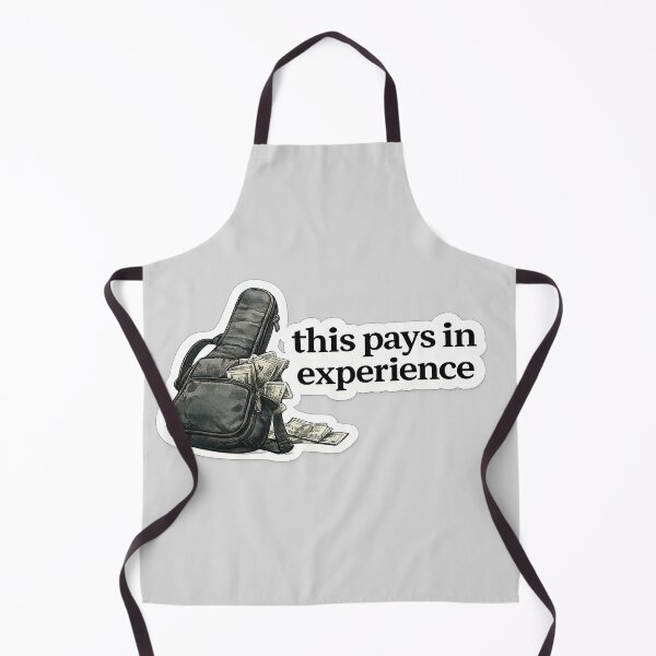 Item preview, This Pays In Experience Musician Meme designed and sold by Retr0Tshirts.
