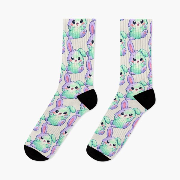 Item preview, Geometric Pastel Bunny Animal Art designed and sold by SplashTastic.