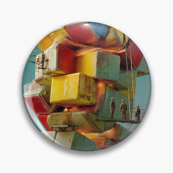 Item preview, Artificial Nostalgia: The Melting Rubik's Cube designed and sold by UrbanOrigami.